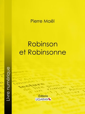 cover image of Robinson et Robinsonne...